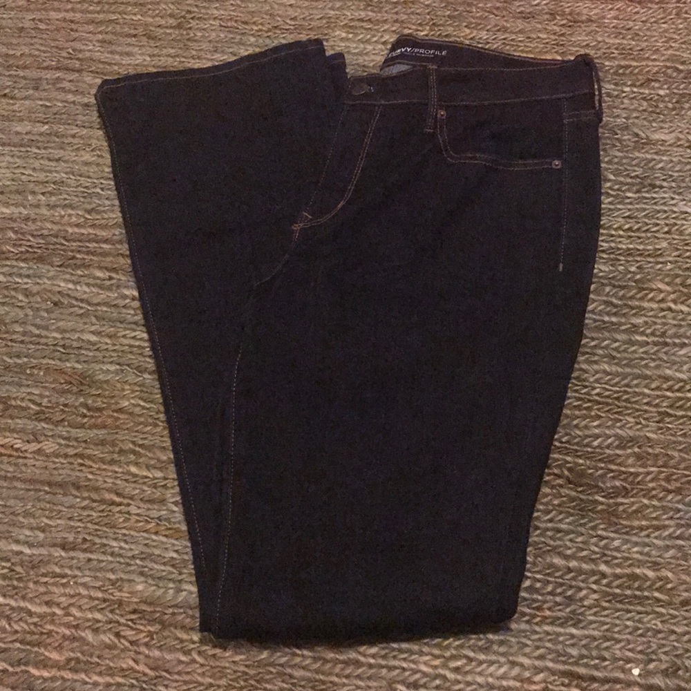 Old Navy curvy boot cut mid-rise jean